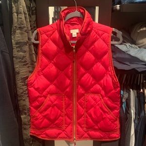 EUC J Crew Down Vest